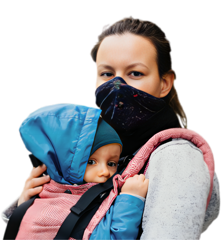 WOMAN AND CHILD (WIDE)